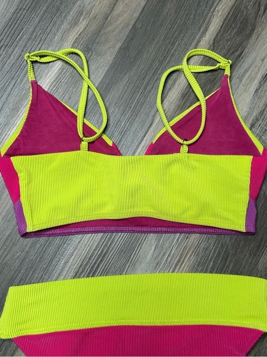 NWOT Beach Riot Ribbed Alexis Riza Bikini - Picture 9 of 16